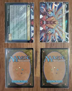 MTG Final Fantasy Vanille, Fang, Zidane, and Prompto Borderless Surge Foil Lot - Image 2