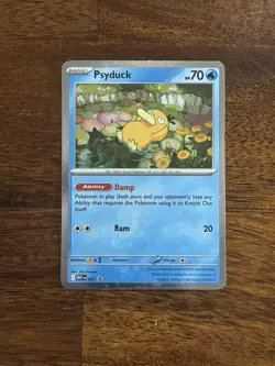 Pokemon TCG Psyduck 007 Me: Mega Evolution Promo Holo - Image 1