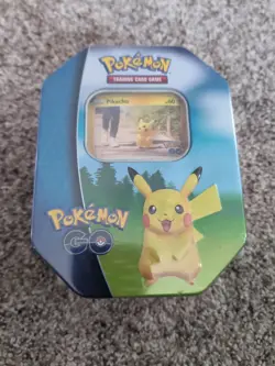 Pokemon GO Pikachu Tin Brand New Sealed - Image 1
