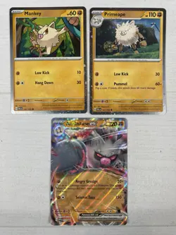 Pokemon TCG Annilihape SVP 032 Mankey Primeape Cosmos Holo Promo NM - Image 1