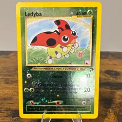 The Pokemon Company Ledyba 7/18 Southern Islands Promo Rev Holo Eng - Image 1