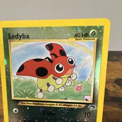 The Pokemon Company Ledyba 7/18 Southern Islands Promo Rev Holo Eng - Image 2