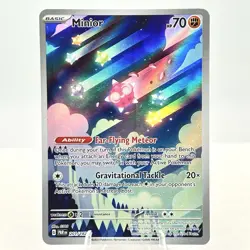 Minior 201/182 Paradox Rift Pokemon TCG Full Art Holofoil NM - Image 1