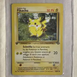 Pokemon TCG Pikachu 60/64 Jungle Common 1st Edition - Image 1