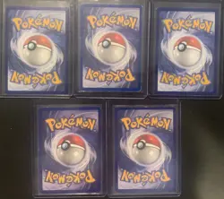 Pokemon Card Lot (5) | Vintage & Modern | Holos, Rares - Image 2