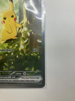 Pokemon TCG Pikachu EX SIR Ascended Heroes Full Art Holo 276/217 NM - Image 3