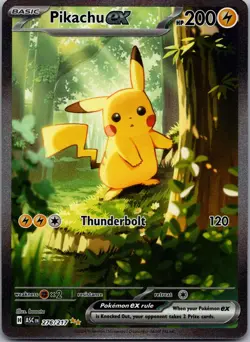 Pokemon TCG Pikachu ex 276/217 SIR Ascended Heroes - Image 1