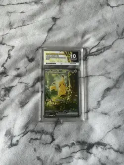 Pokemon TCG Pikachu EX SIR Ascended Heroes 276/217 ACE 10 Gem Mint - Image 1