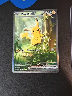 Pikachu EX 276/217 SIR Ascended Heroes Pokemon TCG Ungraded Near Mint Condition - Image 1