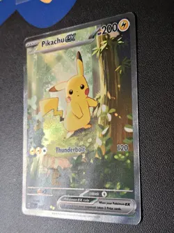 Pikachu EX 276/217 SIR Ascended Heroes Pokemon TCG Ungraded Near Mint Condition - Image 4