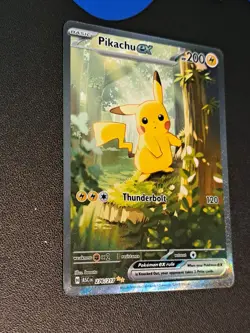Pikachu EX 276/217 SIR Ascended Heroes Pokemon TCG Ungraded Near Mint Condition - Image 5