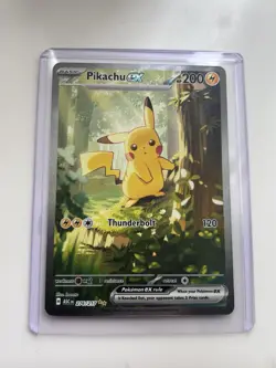 Pikachu EX 276/217- SIR - Ascended Heroes Pokemon TCG Near Mint Pack Fresh - Image 1