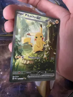Pikachu EX 276/217- SIR - Ascended Heroes Pokemon TCG Near Mint Pack Fresh - Image 5