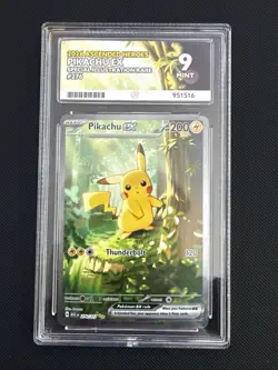 Pikachu Ex SIR 276/217 Ascended Heroes Ace 9 Pokemon TCG - Image 1