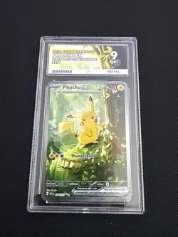 Pikachu Ex SIR 276/217 Ascended Heroes Ace 9 Pokemon TCG - Image 3