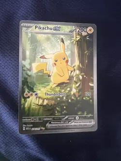 Pokemon TCG Ascended Heroes Pikachu ex 276/217 Holo Full Alternative Art SIR NM - Image 1