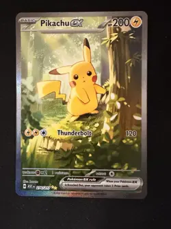Pokemon TCG Pikachu ex 276/217 SIR Ascended Heroes English Mint Sealed - Image 1