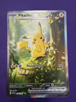 Pokemon TCG Ascended Heroes Pikachu ex 276/217 Holo Full Alternative Art SIR NM - Image 1