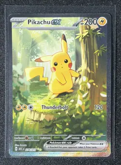 Pokemon TCG Ascended Heroes Pikachu ex 276/217 Holo Full Alternative Art SIR NM - Image 1