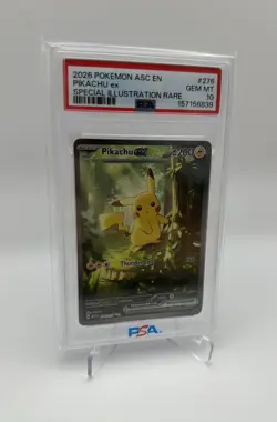 Pikachu EX 276/217 - Pokemon TCG - Ascended Heroes - SIR - PSA 10 Gem Mint - Image 3