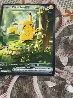 Pokemon TCG Pikachu ex 276/217 SIR Ascended Heroes – Near Mint – Gradeable - Image 2