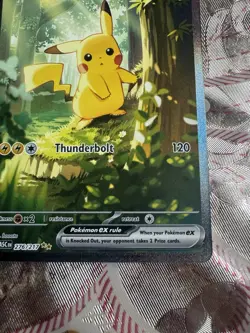 Pokemon TCG Pikachu ex 276/217 SIR Ascended Heroes – Near Mint – Gradeable - Image 5