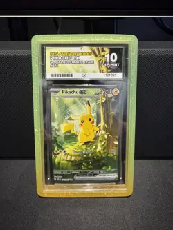 Pokemon TCG Pikachu Ex 276/217 SIR Ascended Heroes ACE 10 PERFECT SUBS - Image 1