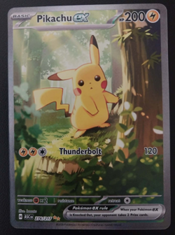 Pokemon TCG Ascended Heroes Pikachu ex 276/217 Holo Full Alternative Art SIR NM - Image 1