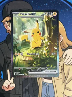 Pikachu EX 276/217 SIR – Ascended Heroes Pokemon TCG - Image 1