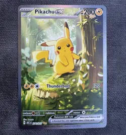 Pikachu EX 276/217 SIR – Ascended Heroes Pokemon TCG - Image 1