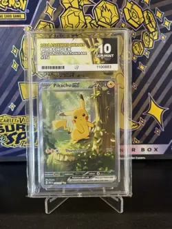 Pokemon TCG Pikachu Ex 276/217 SIR Ascended Heroes ACE 10 PERFECT SUBS - Image 1