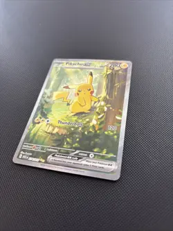 Pokemon TCG Pikachu EX (276/217) SIR Ascended Heroes - Pack Fresh - Image 3