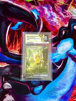 Pokemon TCG Pikachu EX Ascended Heroes SIR 276/217 Ace 10 Perfect 10 Subgrades - Image 2