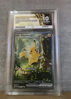 Pokemon TCG Pikachu EX Ascended Heroes SIR 276/217 Ace 10 Perfect 10 Subgrades - Image 4