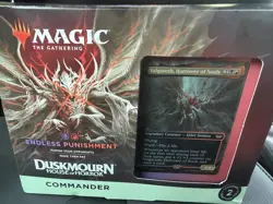 Magic the Gathering MTG - Duskmourn: House of Horror - Endless Punishment precon - Image 1