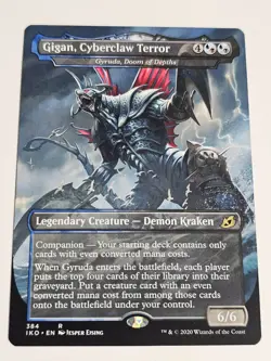 Gigan, Cyberclaw Terror - Gyruda, Doom of Depths Ikoria: Lair of Behemoths MTG - Image 1