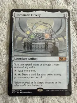 Chromatic Orrery Core Set 2021 Regular NM Condition Magic The Gathering MTG - Image 1