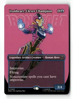 Ironheart, Clever Champion (Borderless) 360 Rare MTG MSH NM - Image 2