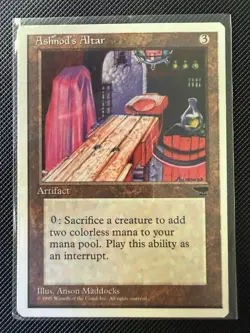 Ashnod’s Altar MTG Chronicles 1995 Artifact Commander Staple LP 🔥 - Image 2