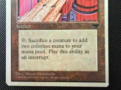 Ashnod’s Altar MTG Chronicles 1995 Artifact Commander Staple LP 🔥 - Image 5