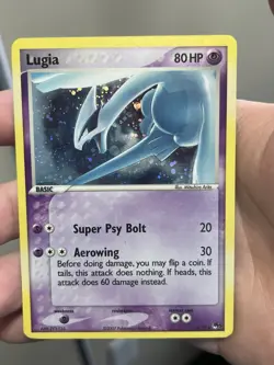 2007 Pokemon Ho-Oh + Lugia (2 Card Set) Holo Pop Series 5 Ungraded - Image 2