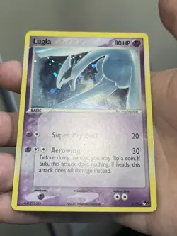 2007 Pokemon Ho-Oh + Lugia (2 Card Set) Holo Pop Series 5 Ungraded - Image 4
