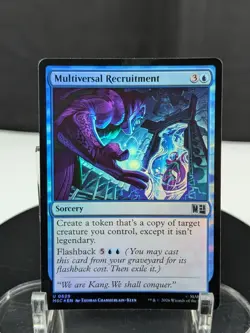 MTG Multiversal Recruitment FOIL NM Marvel Commander MSC #0629 Uncommon - Image 1