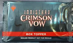 Magic: The Gathering Innistrad Crimson Vow Box Topper Factory Sealed Ships Now! - Image 1