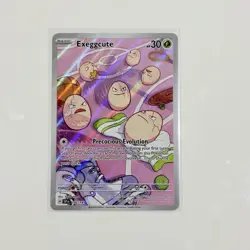 Exeggcute 192/191 Pokemon TCG SV08: Surging Sparks English Illustration Rare NM - Image 1