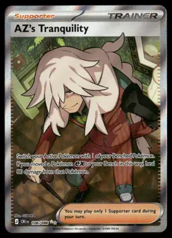 AZ's Tranquility 106/086 Ultra Rare Chaos Rising Pokemon Holo NM/M - Image 1