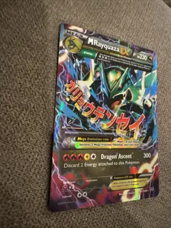 Pokemon TCG Roaring Skies Holo Ultra Rare M Rayquaza EX 61/108 - Image 2