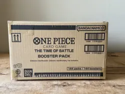 One Piece OP16 The Time Of Battle Sleeved Booster Case 144 - Factory Sealed 🚚💨 - Image 4