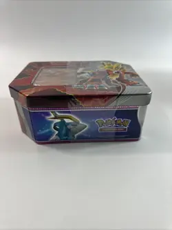 Pokemon Paradox Destinies Gouging Fire EX Tin Trading Card Game - Image 2