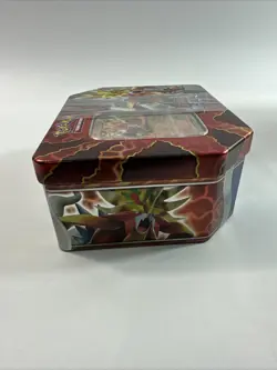 Pokemon Paradox Destinies Gouging Fire EX Tin Trading Card Game - Image 3
